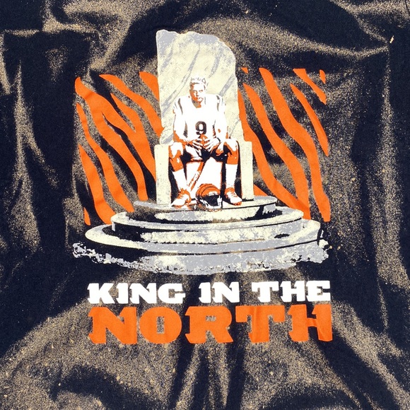 Barstool Sports Joe Borrow King Of The North Bleached T-Shirt: Size Large - Picture 5 of 9